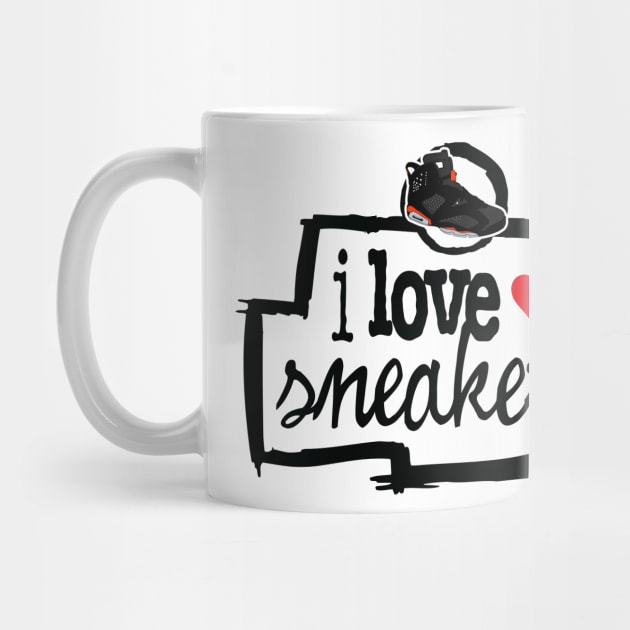 I Love Sneakers J6 Infra by Tee4daily